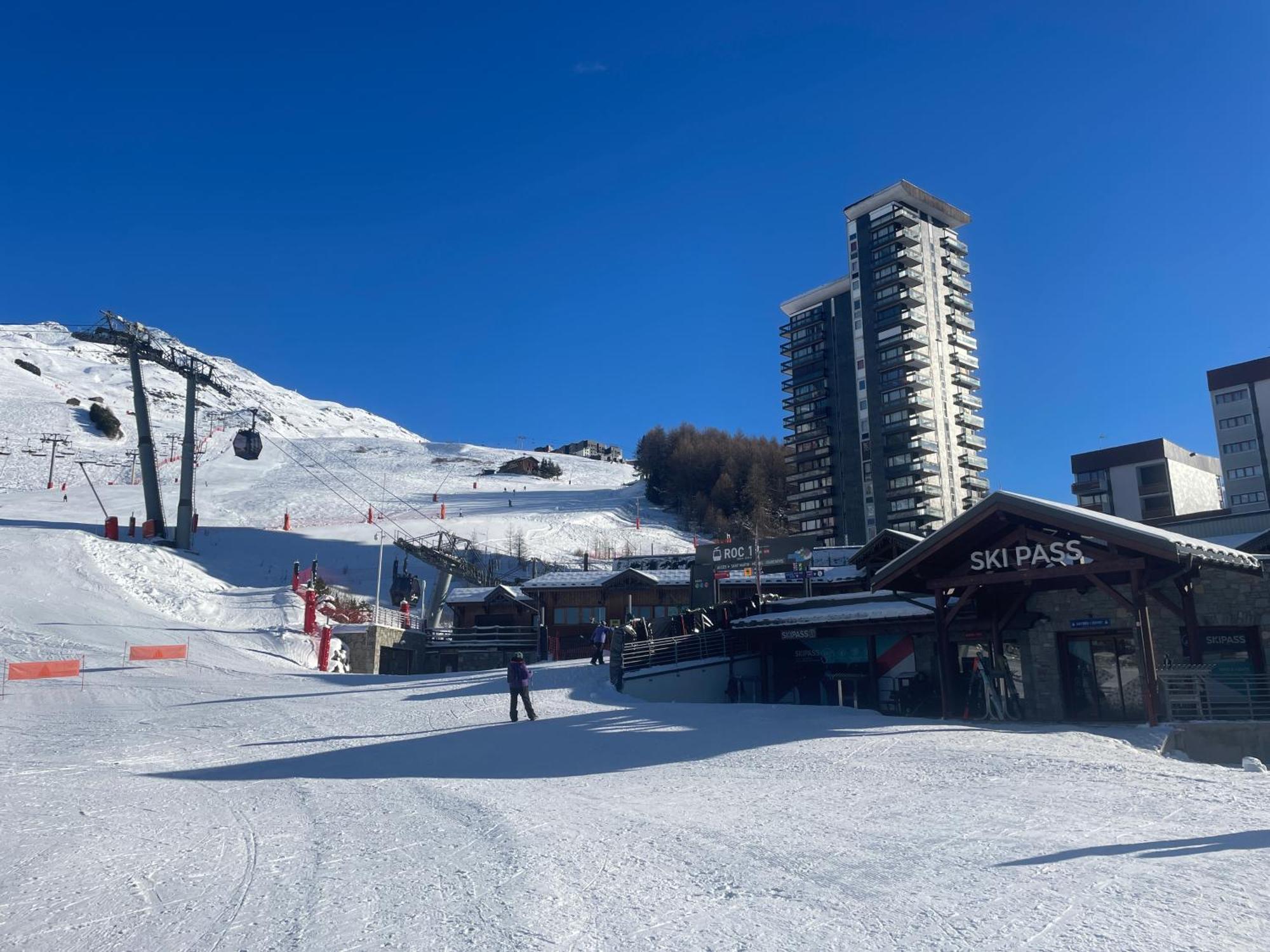 Apartmán Studio Renove Avec Acces Direct Aux Pistes Et La Croisette, Au Coeur Des Menuires Saint-Martin-de-Belleville Exteriér fotografie